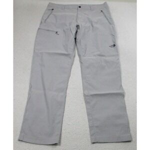 The North Face Pants Mens 38 Gray FlashDry Hiking Nylon Stretch Trail Outdoor